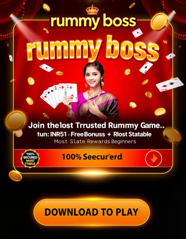 Rummy Boss Banner